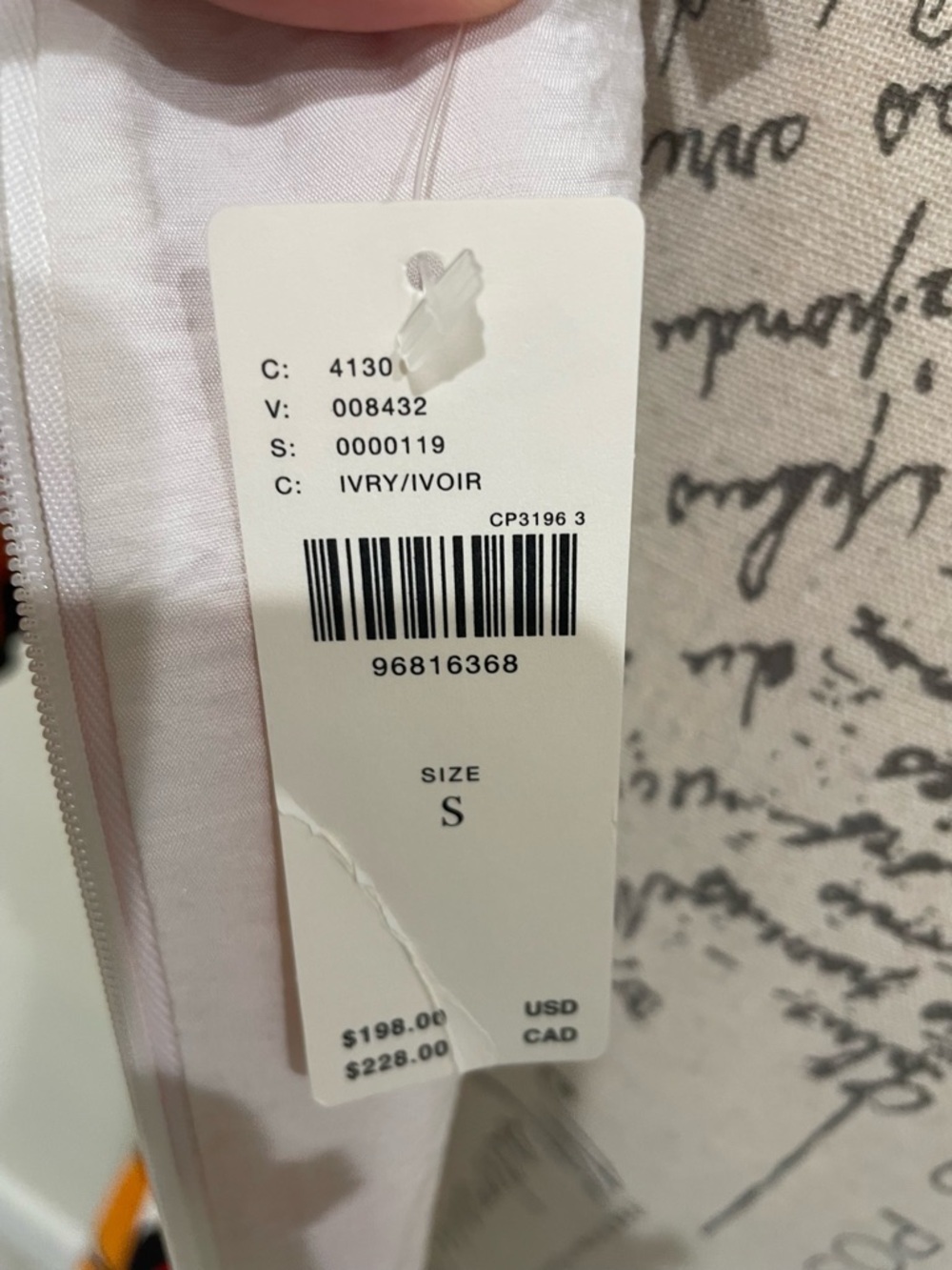 Anthropologie Floral Puff Sleeve Midi Dress Side Slit Resort Boho NWT Small - Picture 15 of 16